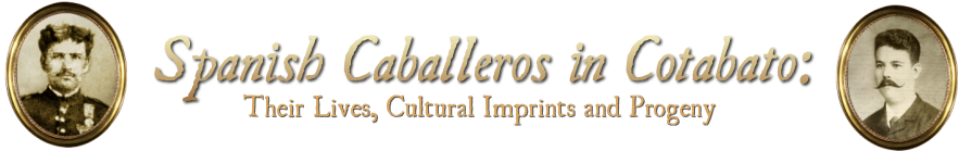 Spanish Caballeros in Cotabato